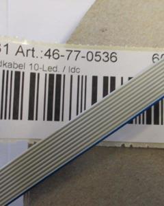 Flat cable 10-way / Idc